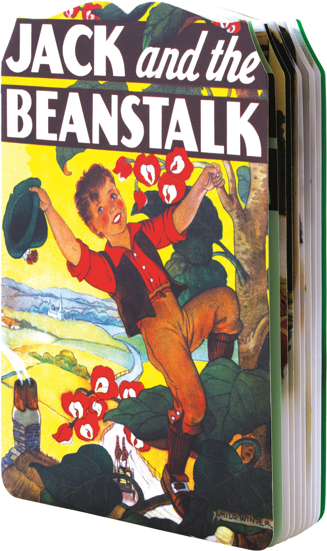 Jack And The Beanstalk- Children's Picture Book-Vintage - Edwina Alexis