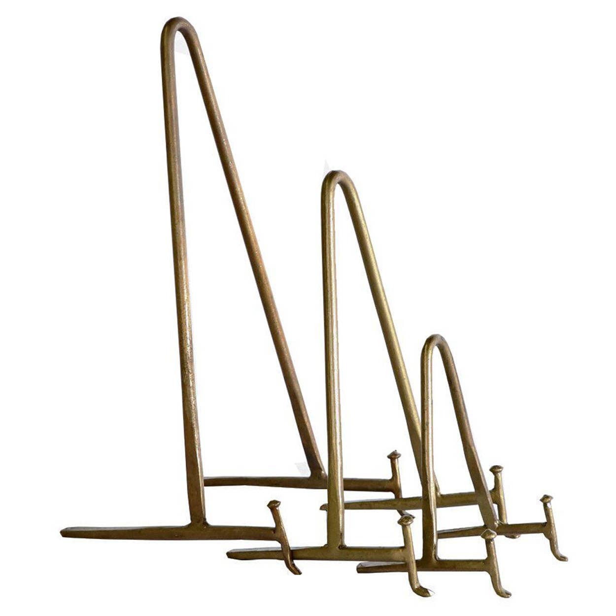 Antique Brass Display Stand: Sm - Edwina Alexis