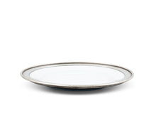 Load image into Gallery viewer, Classic Pewter Rim Salad Plate - Edwina Alexis