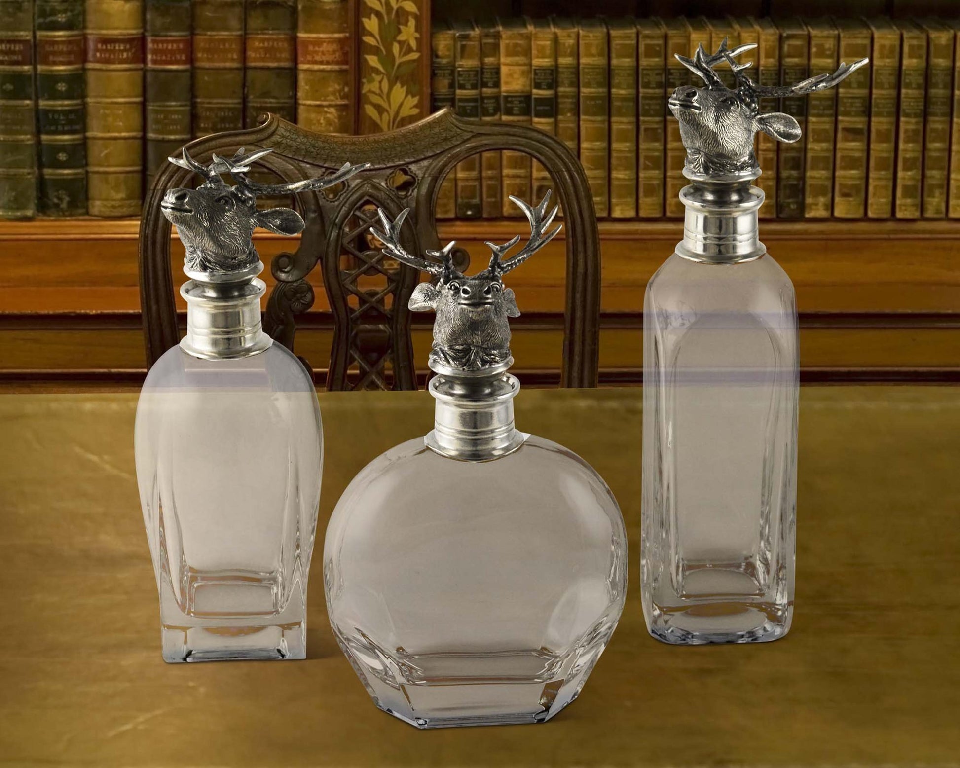 Elk Liquor Decanter - Short - Edwina Alexis