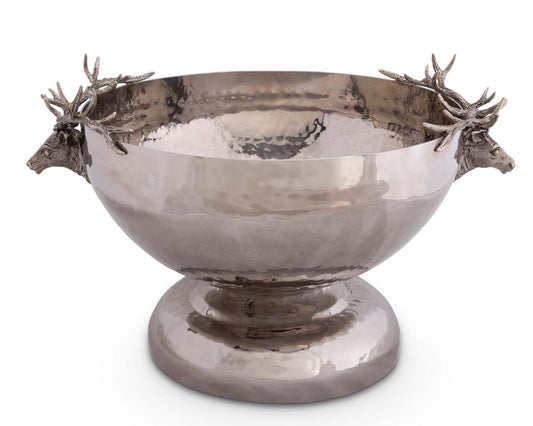 Elk Head Stainless Ice Tub - Edwina Alexis