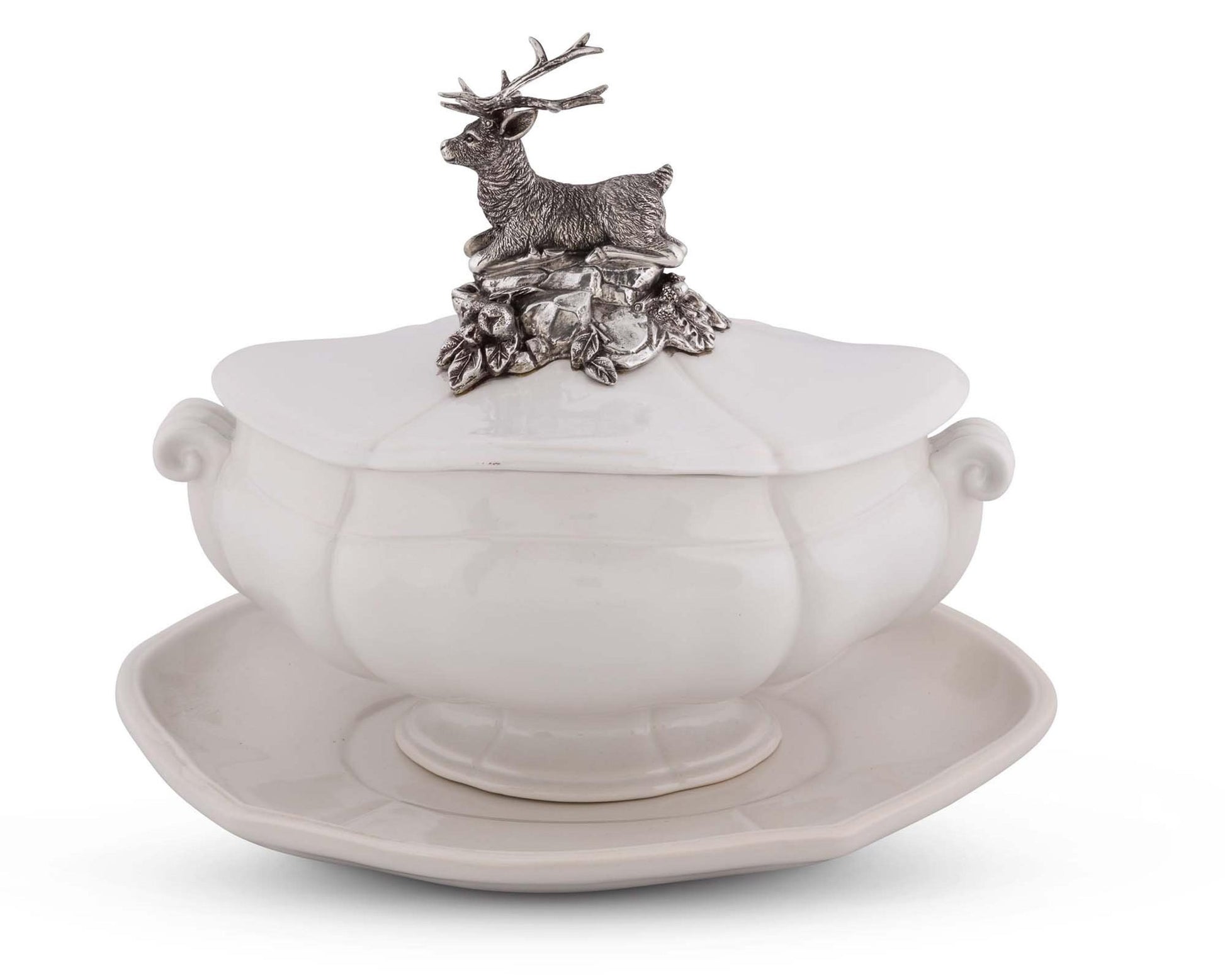 Stag Soup Tureen - Edwina Alexis