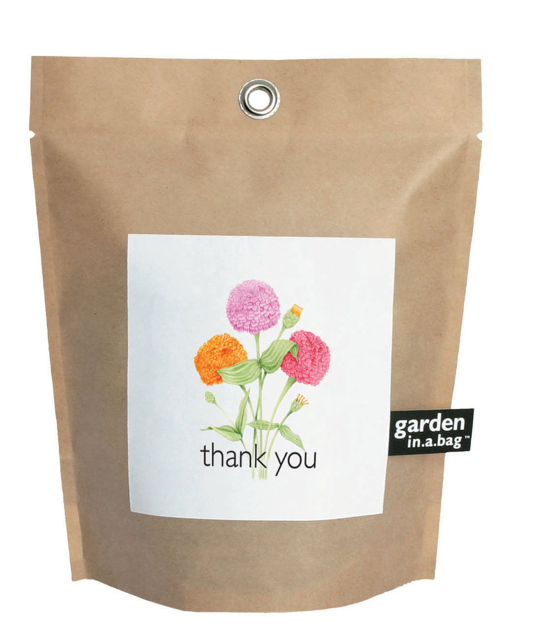 Garden-in-a-bag Thank You Zinnia - Edwina Alexis