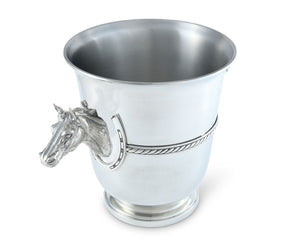 Equestrian Pewter Champagne Bucket - Edwina Alexis