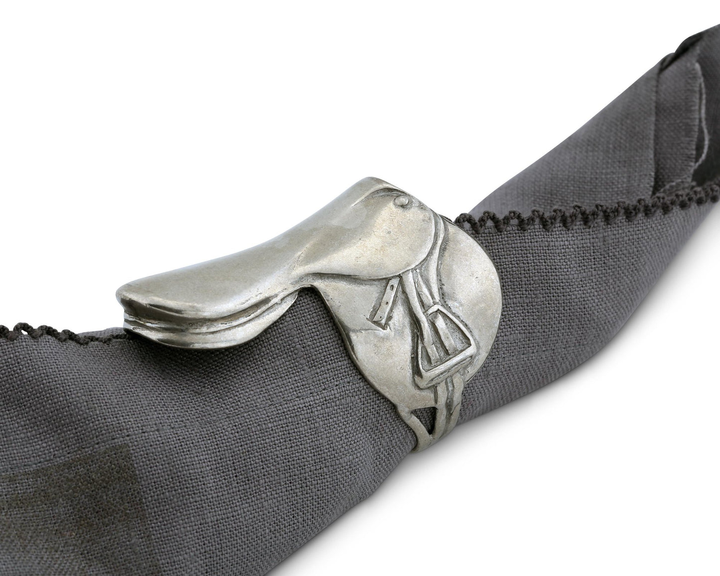 English Saddle Napkin Rings (Sets of 4) - Edwina Alexis