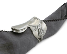 Load image into Gallery viewer, English Saddle Napkin Rings (Sets of 4) - Edwina Alexis