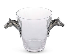 Load image into Gallery viewer, Horse Head Glass Ice Bucket - Edwina Alexis