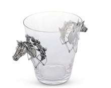 Load image into Gallery viewer, Horse Head Glass Ice Bucket - Edwina Alexis