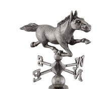 Load image into Gallery viewer, Horse Weathervane Stoneware Canister - Short - Edwina Alexis