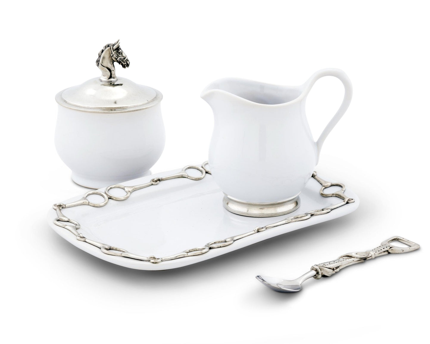 Sugar and Creamer Set - Equestrian - Edwina Alexis