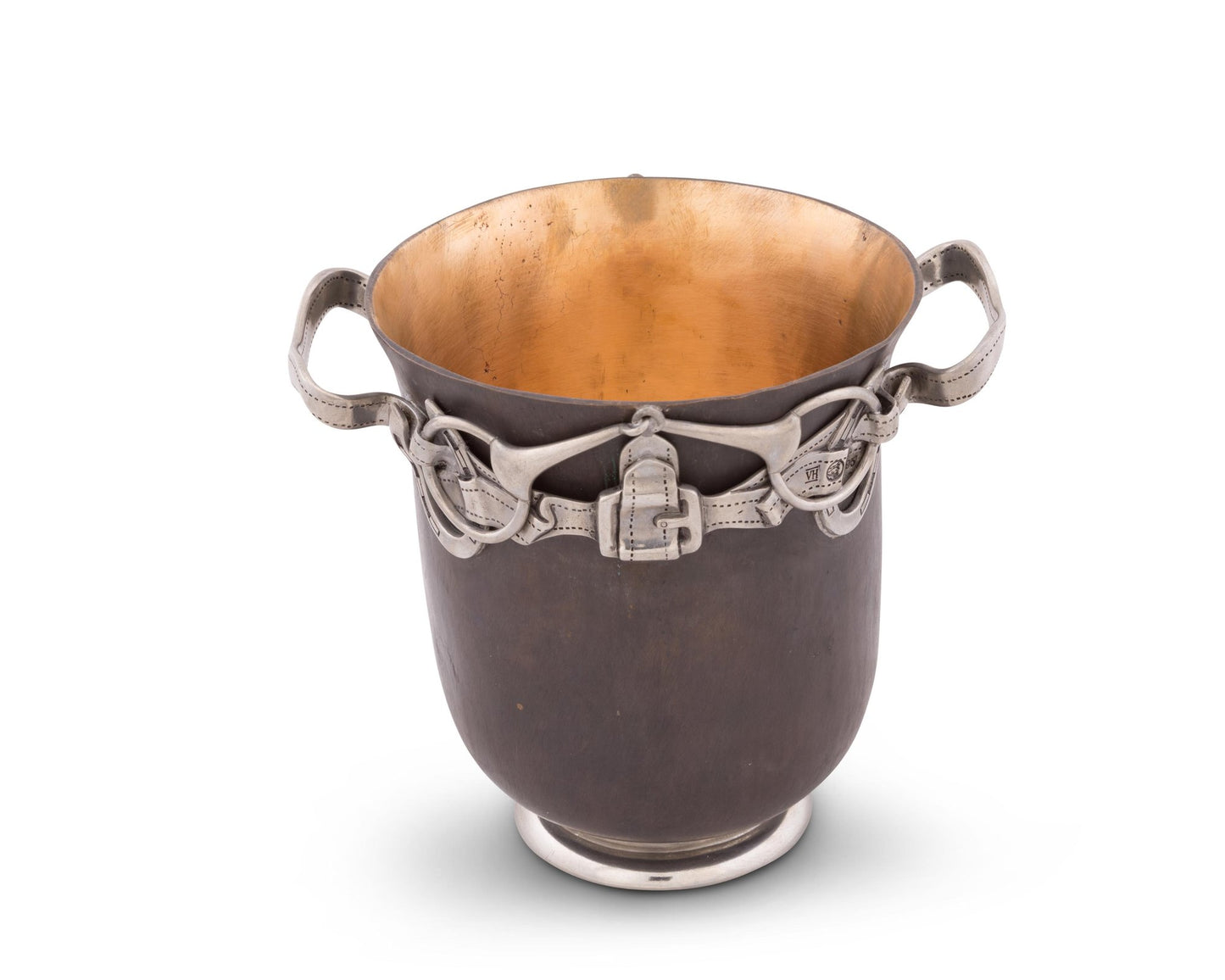 Equestrian Bronze Ice Bucket - Edwina Alexis