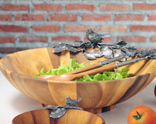 Load image into Gallery viewer, Song Bird Salad Serving Bowl - Edwina Alexis