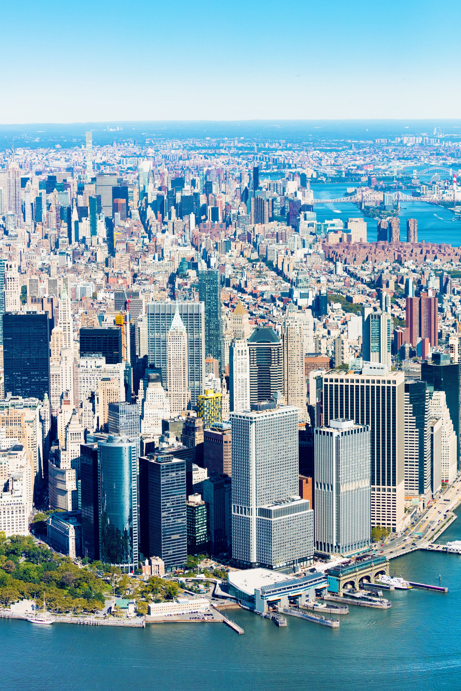 Manhattan Triptych, New York City - Edwina Alexis