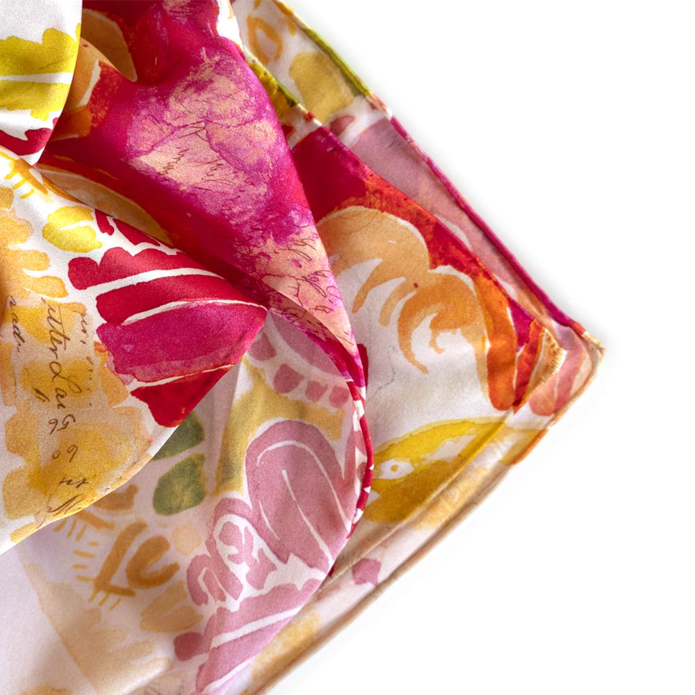 Tangibles Italian Silk Scarf - Edwina Alexis