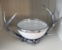 Load image into Gallery viewer, Pewter Antler Center Bowl - Edwina Alexis