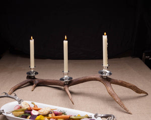 Antler - Resting Elk Table Candlestick - Edwina Alexis