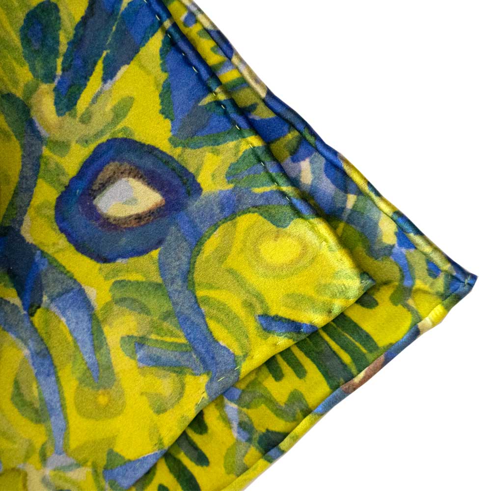 Wall flower Italian Silk Scarf - Edwina Alexis