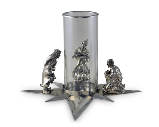 Pewter 3 Wise Men Centerpiece - Edwina Alexis