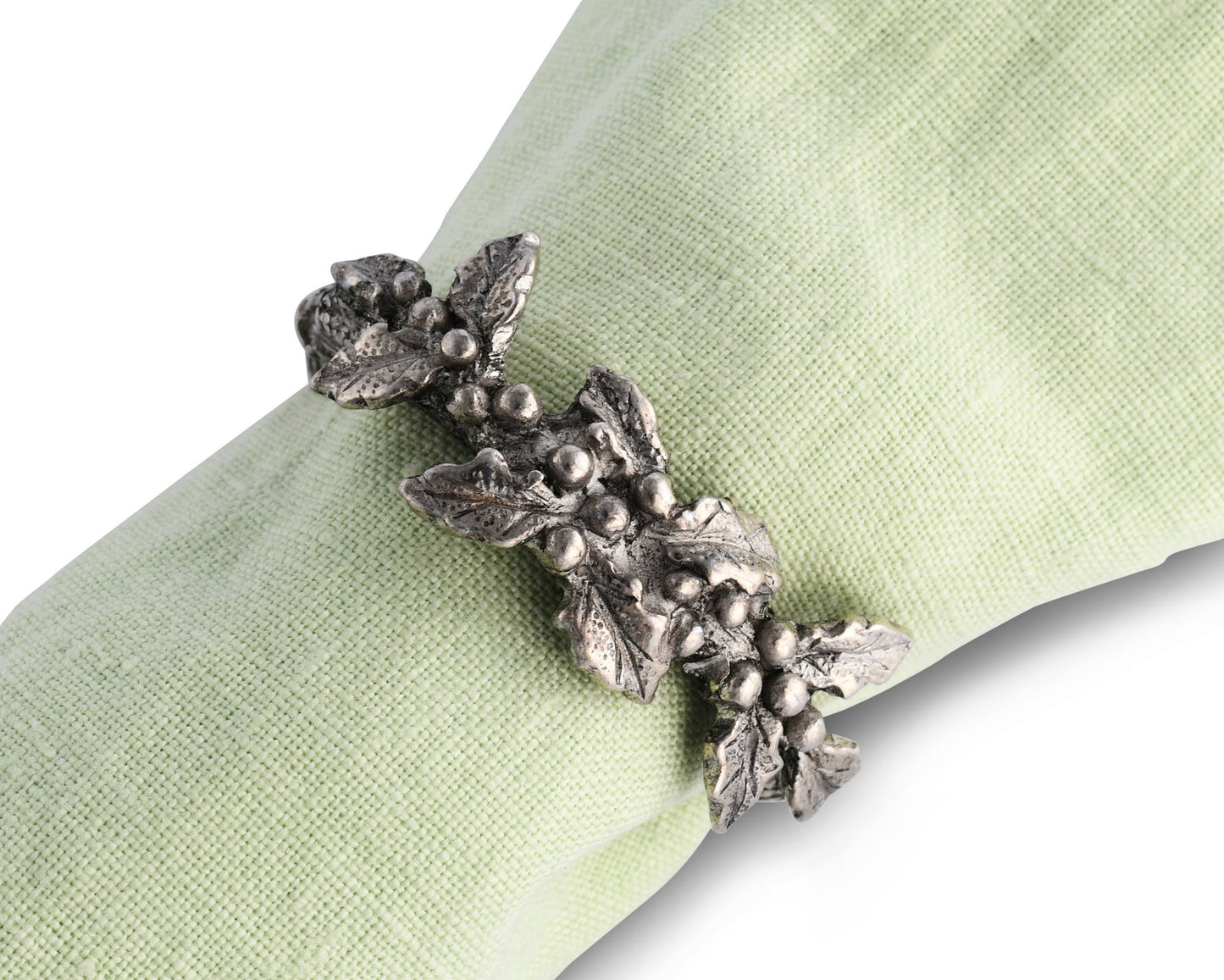 Holly Napkin Ring (Set of Four) - Edwina Alexis