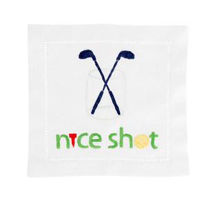 Nice Shot Cocktail Napkin - Edwina Alexis