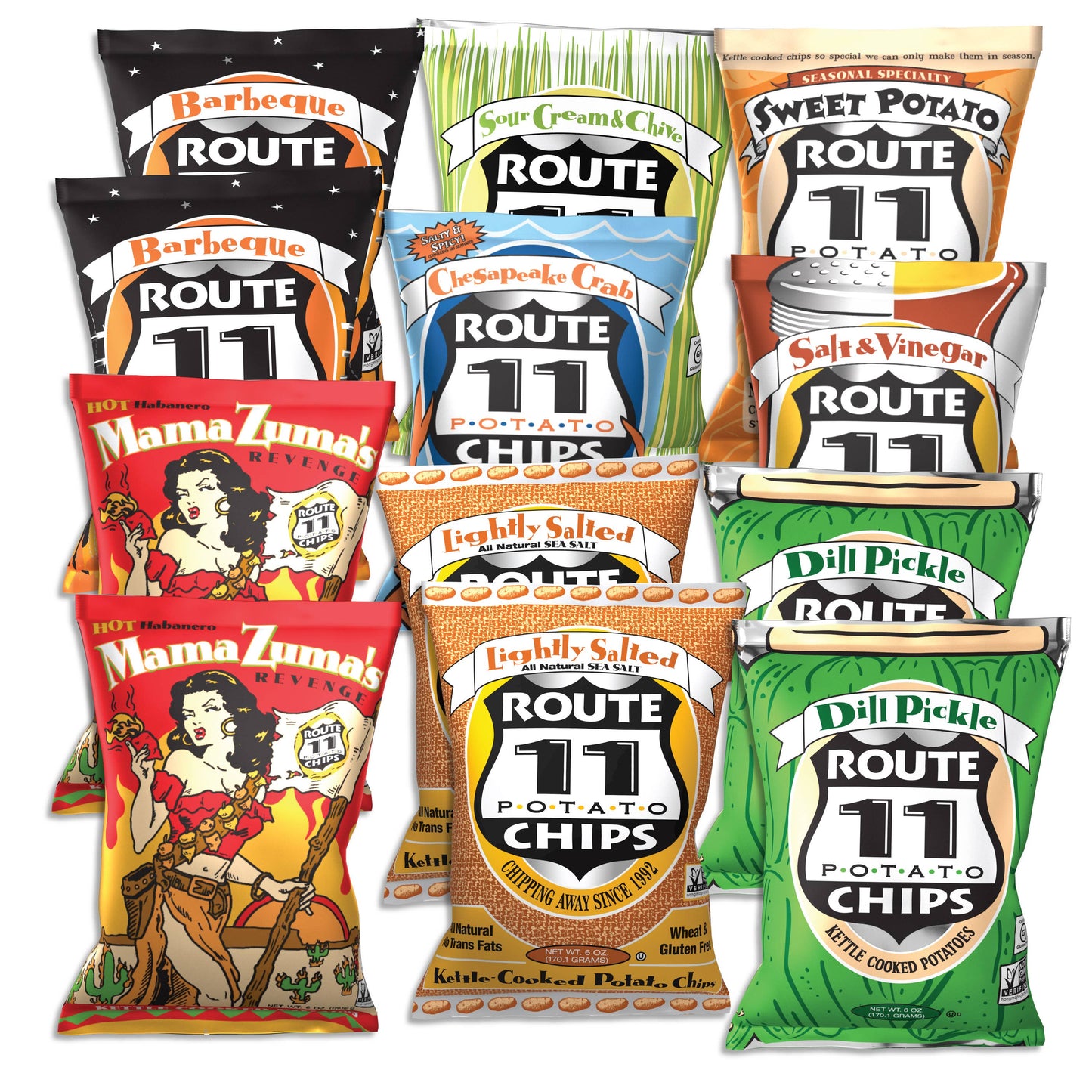 Sample variety pack: 6oz bags - Edwina Alexis