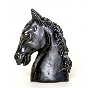 Black Horsehead Vase - Edwina Alexis