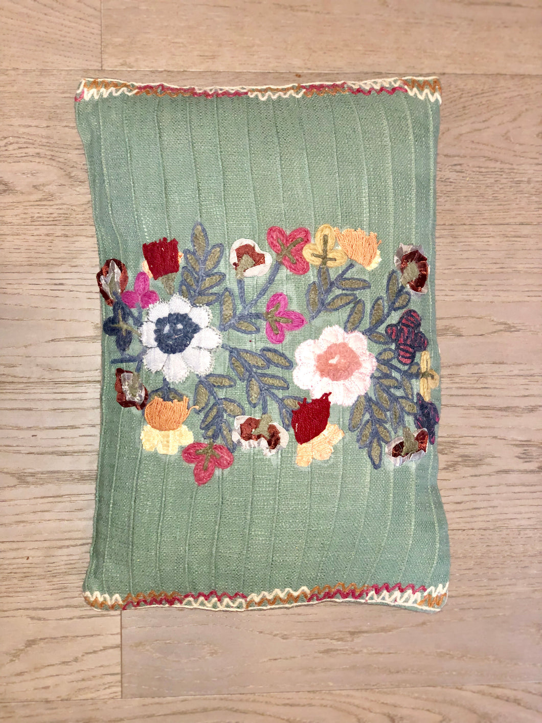 Renaissance Hand Loom Woven Pillow 14 x 24 - Edwina Alexis
